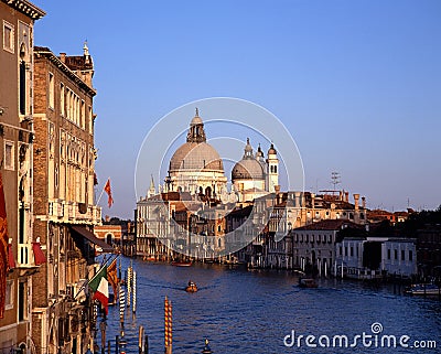 Grand Canal, Venice, Italy. Stock Photo