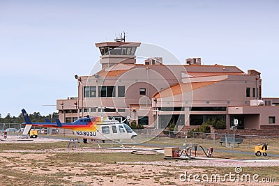 Grand Canyon airport Editorial Stock Photo