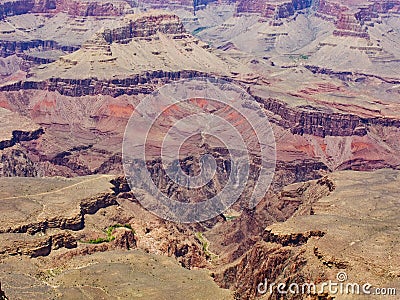 Grand Canyon, desert Nevada landmark Stock Photo