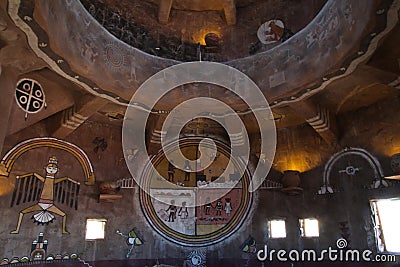 Grand Canyon Desert View Watchtower Editorial Stock Photo