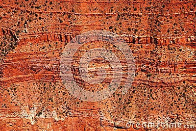 Grand Canyon National Park, in Arizona, is home to much of the immense Grand Canyon, with its layered bands of red rock revealing Stock Photo