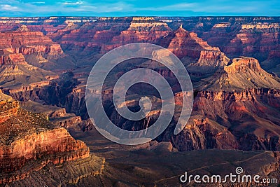 Grand Canyon National Park Vista, Arizona Stock Photo