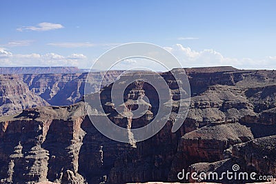 The Grand Canyon`s West Rim b40 Stock Photo