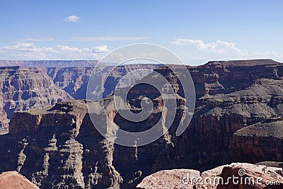 The Grand Canyon`s West Rim b31 Stock Photo