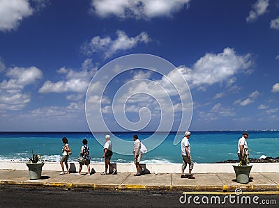 Grand Cayman Caribbean Editorial Stock Photo