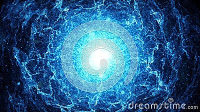 Grand coup, grande explosion bleue dans l'espace Grand coup, débuts de l'univers Fond loopable d'astronomie pour illustration de vecteur Grand coup, grande explosion bleue dans l'espace Grand coup, débuts de l'univers Fond loopable d'astronomie pour illustration de vecteur