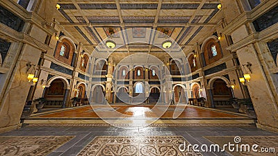 Grand hall Stock Photo