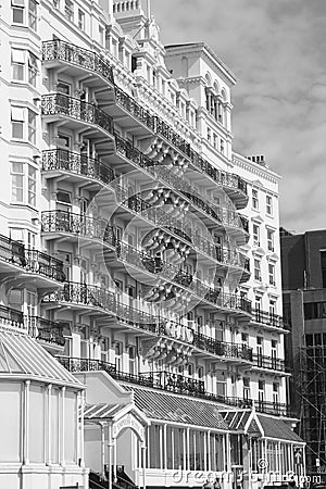 The Grand Hotel, Brighton, Uk Editorial Stock Photo