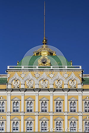 Grand Kremlin Palace, Moscow, Russia Stock Photo