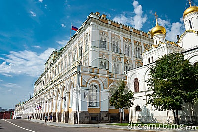Grand Kremlin Palace, Moscow, Russia Editorial Stock Photo