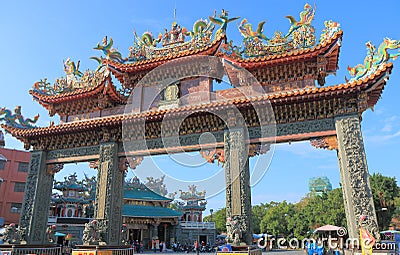 Grand Matsu temple Anping Tainan Taiwan Editorial Stock Photo