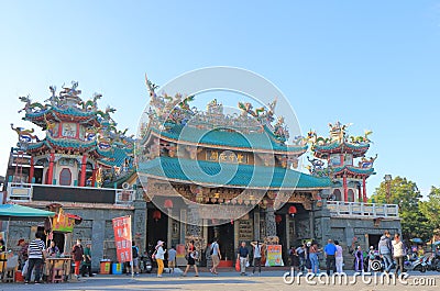 Grand Matsu temple Anping Tainan Taiwan Editorial Stock Photo