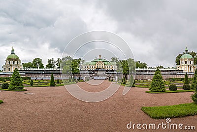 Grand Menshikov Palace, Oranienbaum, Russia Editorial Stock Photo