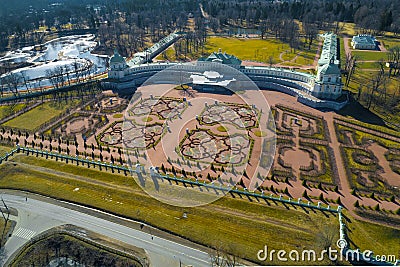 Grand Menshikov Palace. Oranienbaum Stock Photo