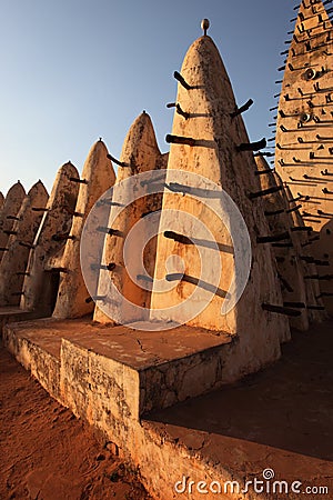 Grand mosque in Burkina Faso Stock Photo