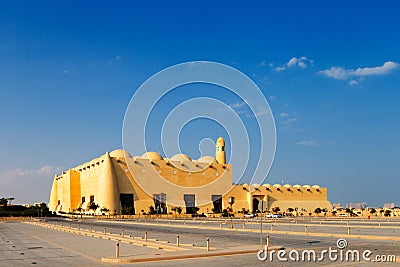 The Grand Mosque of Doha, Qatar Stock Photo