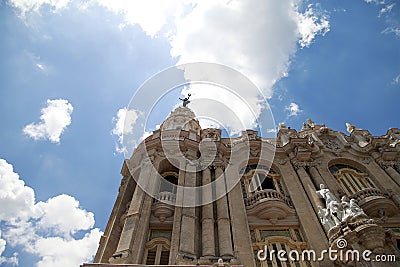 Grand Opera Theater in Havana Stock Photo