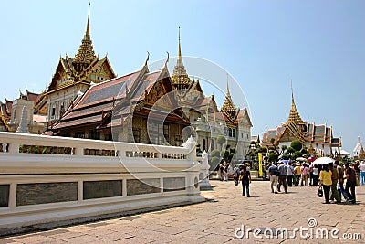 Grand palace in thailand Editorial Stock Photo