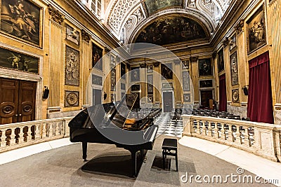 Grand Piano Stock Photo