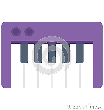 grand piano, clavichord Vector Icon that can be easily modified or edit Vector Illustration