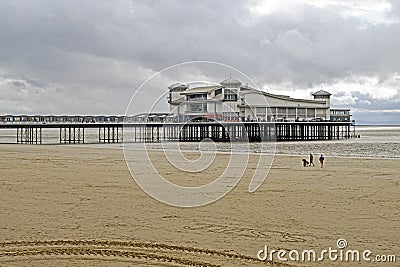 Grand Pier Editorial Stock Photo