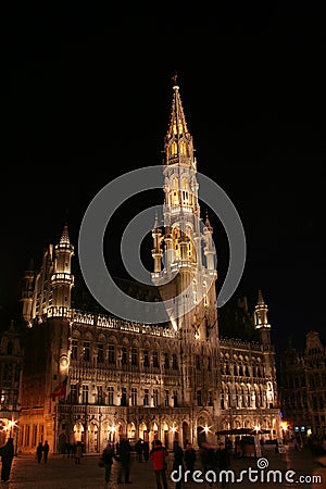 Grand Place Brussels Stock Photo