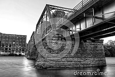 Grand Rapids Michigan Editorial Stock Photo