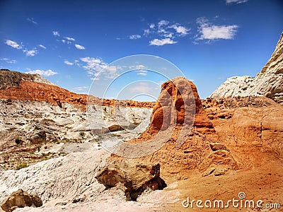 American Desert Southwest, Landscape Vista Stock Photo