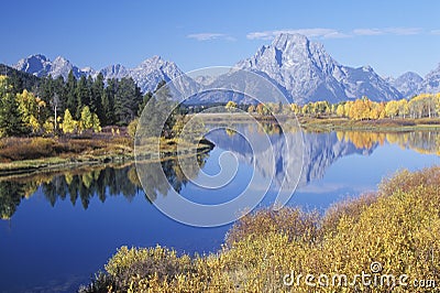 Grand Teton National Park in Autumn, Stock Photo