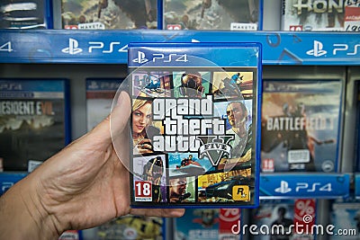 Grand theft auto 5 Editorial Stock Photo