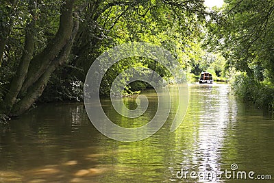Grand Union canal, Leicestershire Stock Photo