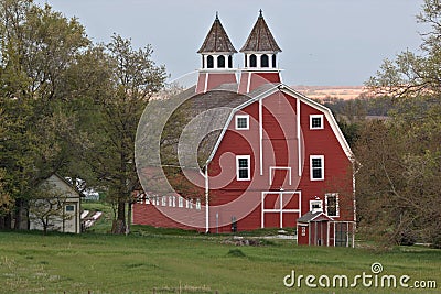 Granddaddy of all Barns Stock Photo