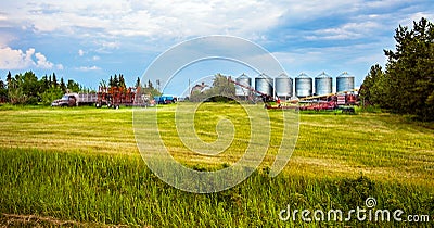 Grande Prairie Alberta Canada on June 21, 2018. Editorial Stock Photo