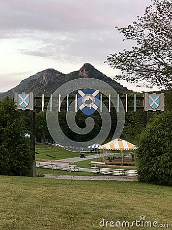 Grandfather mountain Highland games Editorial Stock Photo