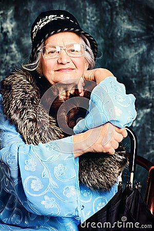 Grandma Stock Photo