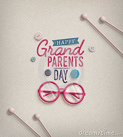 Grandparents Day Vector Illustration