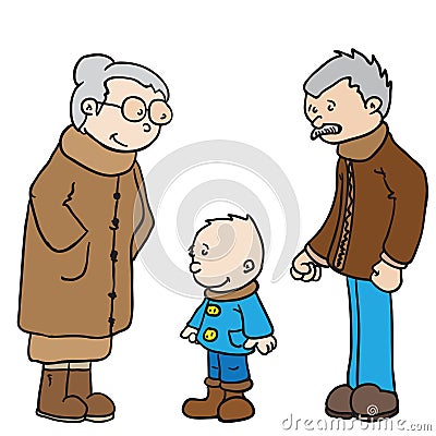 Grandparents Stock Photo