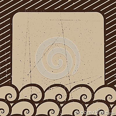 Grange background Vector Illustration