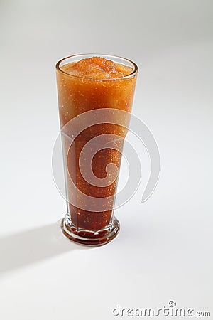 Granita slush tea Stock Photo