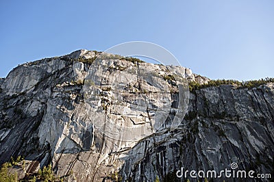 Granite rock of Stawamus Chief Stock Photo