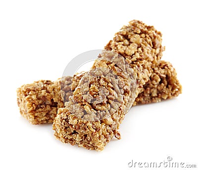 Granola bars Stock Photo