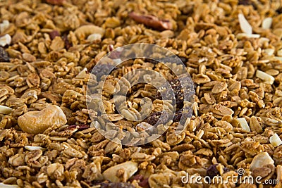 Granola Stock Photo