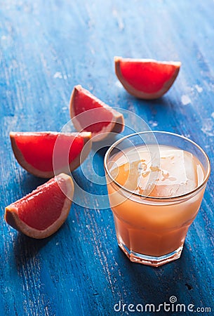 Grapefruit beverage Stock Photo
