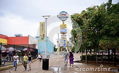 Grapevine Mills Mall, Sealife and Legoland, Grapevine Texas Editorial Stock Photo