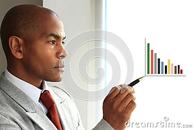 Graph Stock Photo