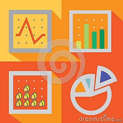 GRAPH Vector Illustration