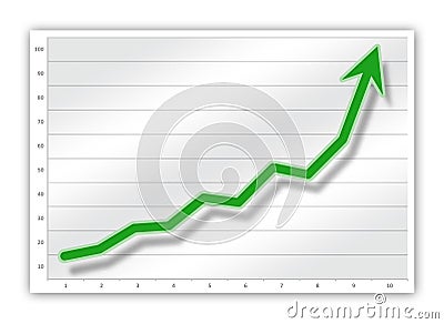 Graph Stock Photo