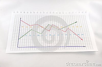Graph Stock Photo
