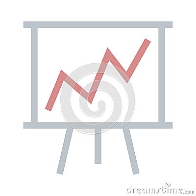 Graph icon Vector Illustration