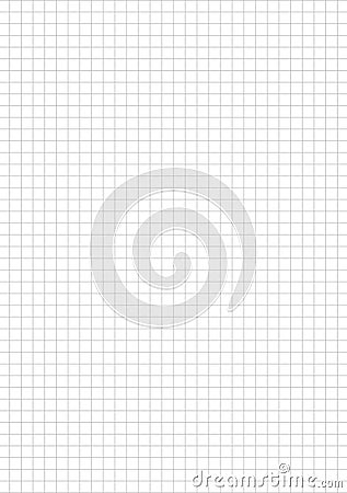 Graph paper template A5. 0.5 cm square. Notes content. Grid paper. Planner content. Journal Stock Photo